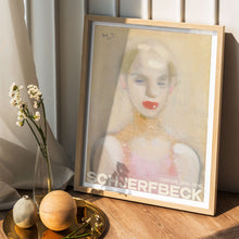 Helene Schjerfbeck Circus Girl Exhibition Art Print | DIGITAL DOWNLOAD | Female Portrait Vintage Poster | Pastels Artwork for Gallery Wall