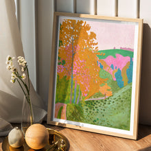 Cuno Amiet Colorful Landscape Scenery PRINTABLE Vintage Abstract Wall Art 1906 Herbst Auf Der Oschwand