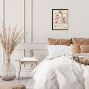Coco Perfume Vintage Fashion Art Print Trendy Poster DIGITAL DOWNLOAD| Art Deco Pastel Colors Artwork for Bedroom Gallery Wall Decor