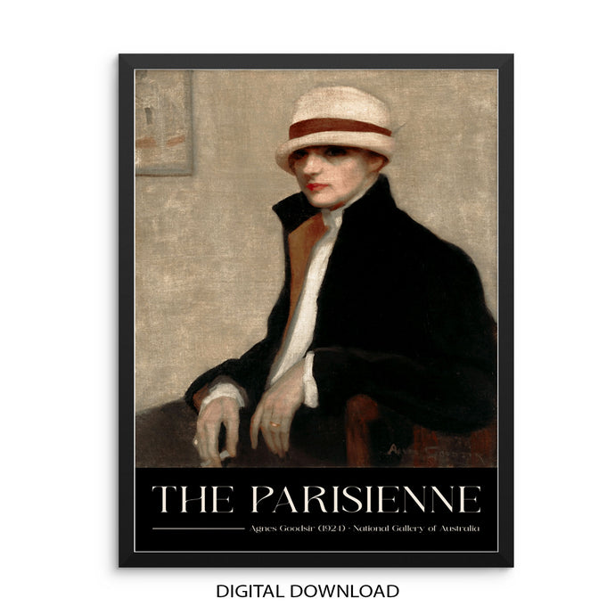 The Parisienne by Agnes Goodsir Gallery Exhibition PRINTABLE Wall Art