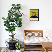 The Postman Vincent Van Gogh Wall Art Print Gallery Exhibition Poster | DIGITAL DOWNLOAD | Eclectic Artwork for Living Room Wall Decor 
