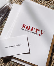 Stop Being An Asshole Honest Offensive Mini Greeting Cards