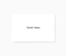 Good Vibes Motivational Encouragement Mini Greeting Cards by Sincerely, Not
