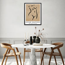 One Line Minimalist Art Print Henri Matisse Abstract Body Poster DIGITAL FILE