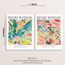 Henri Matisse Art Prints Set Gallery Exhibition Reproduction Posters