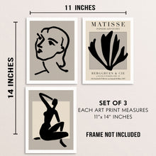 Henri Matisse Papiers Découpés Art Prints Set Gallery Wall Posters