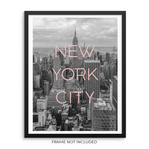 New York City Wall Decor Art Print Poster NYC Skyline