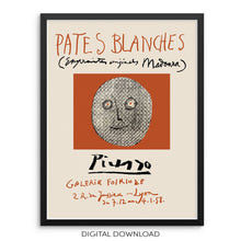 Pablo Picasso Art Print Gallery Exhibition Poster DIGITAL FILE