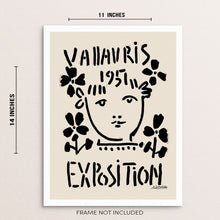 Pablo Picasso Vallauris Art Print Gallery Wall Exhibition Poster