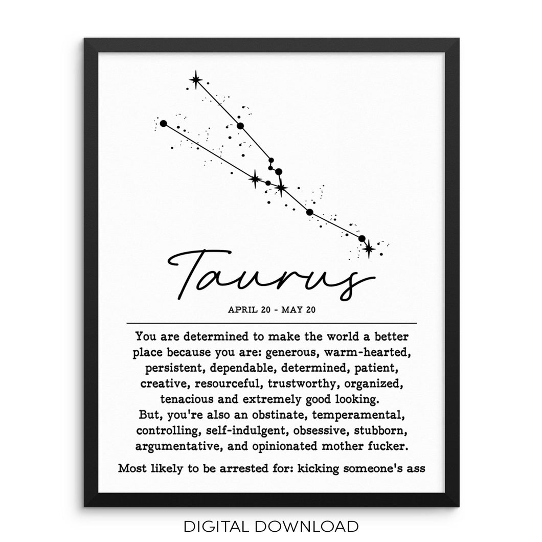 https://sincerelynot.com/collections/constellation-zodiac-wall-art/products/taurus-zodiac-constellation-wall-art-print-poster-8-x-10-unframed