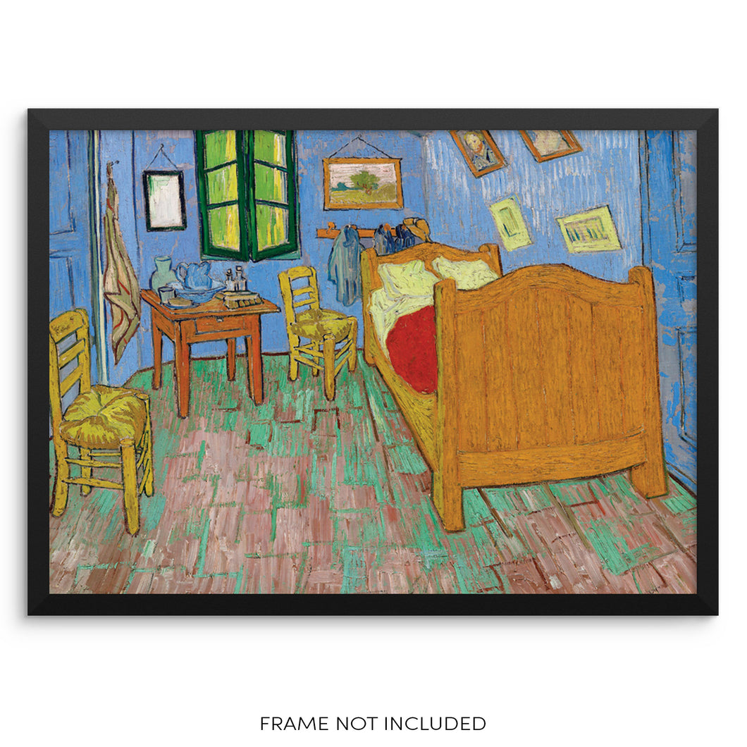 The Bedroom by Vincent Van Gogh Wall Decor Art Print