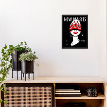 New Masses Vintage Fashion Art Print Magazine Cover Poster | PRINTABLE FILE | Eclectic Wall Art for Entryway, or Living Room Gallery Wall