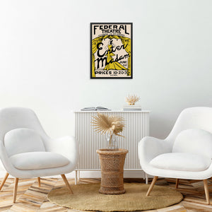 Vintage Movie Poster Eclectic Art Print - Enter Madam |DIGITAL DOWNLOAD| Trendy Fashion Wall Art for Bar Cart, Entryway or Living Room Decor
