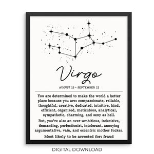 https://sincerelynot.com/collections/constellation-zodiac-wall-art/products/virgo-zodiac-constellation-wall-decor-art-print-poster-8x10-unframed