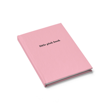Little Pink Book Hardcover Notebook Diary by Sincerely, Not