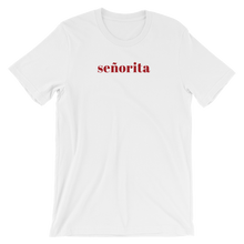 Short Sleeve Women's T-Shirt - Señorita Slogan Cotton Tee