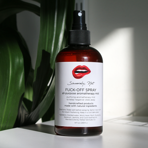 Aromatherapy Home and Body Spray - Fuck Off All Purpose 8oz Bottle By Sincerely, Not Greeting Cards and Novelty Gifts