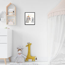 Make Your Own Magic Unicorn Zebra Inspirational Art Print